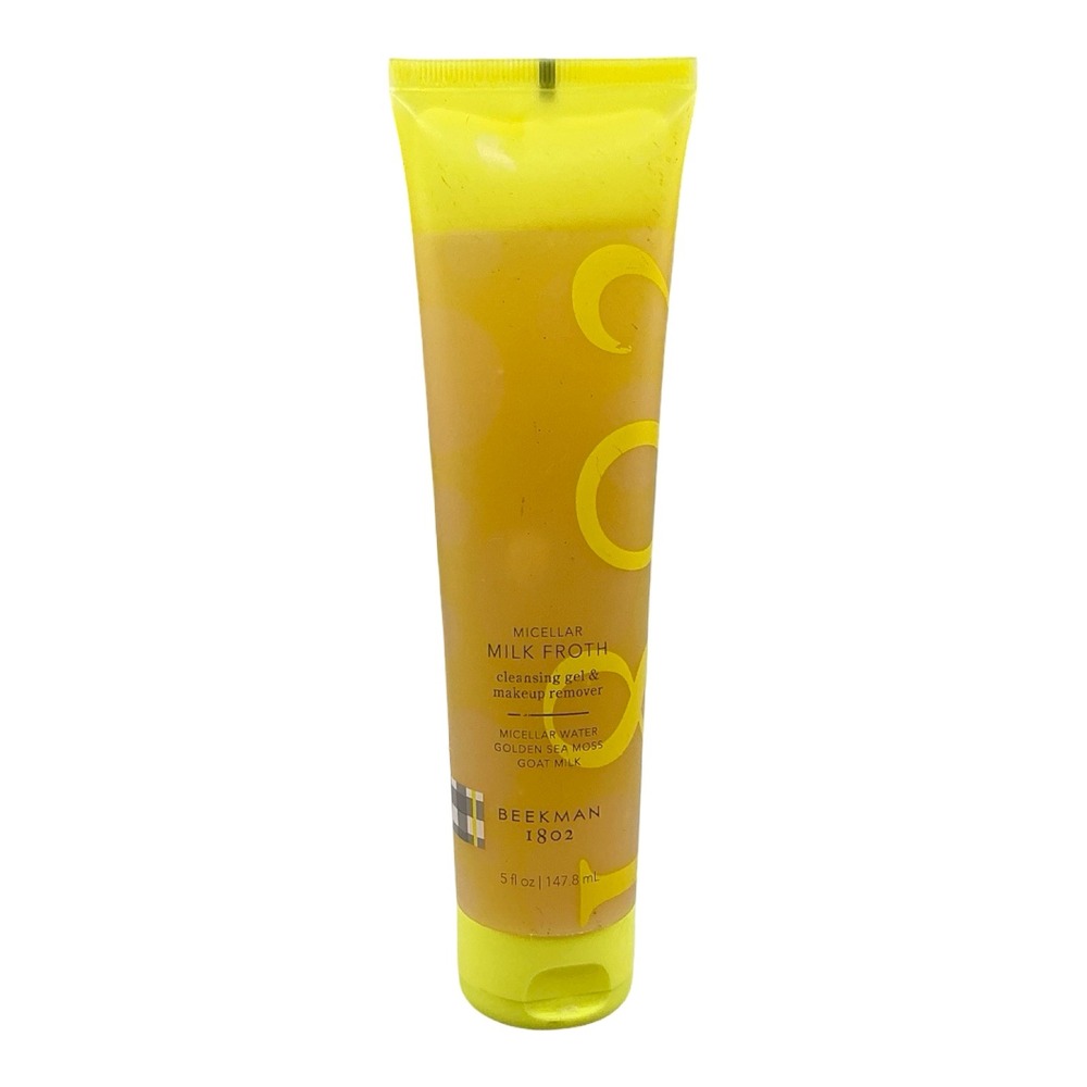 Beekman 1802 Micellar Milk Froth Cleansing Gel Makeup Remover 5oz New